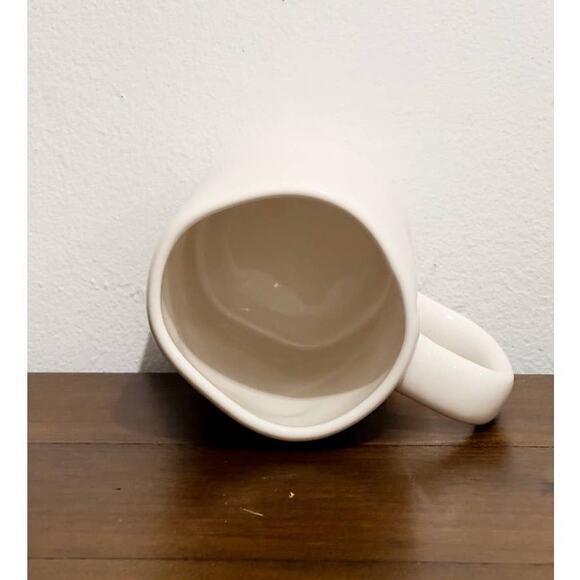 NEW: Rae Dunn - Ivory & Red, Ceramic, XOXO & Heart, Coffee Mug (16 oz) - Picture 4 of 5